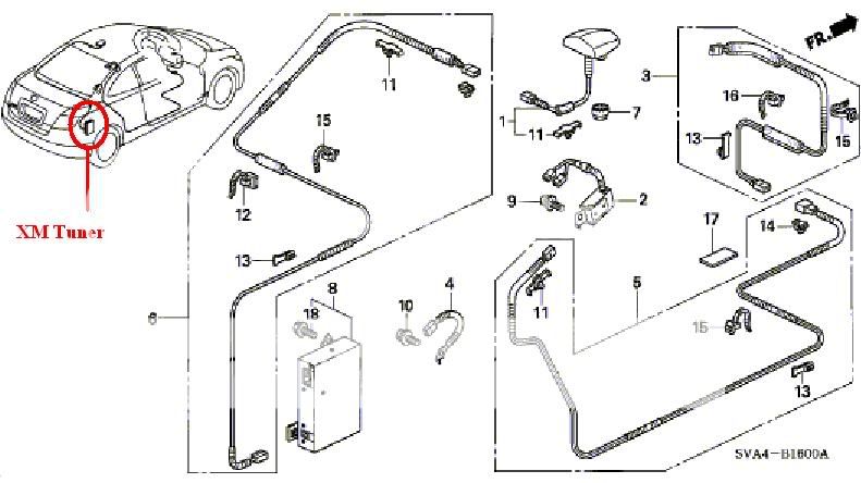 2000 Honda accord radio antenna 1996 honda accord lx stereo wiring diagram 